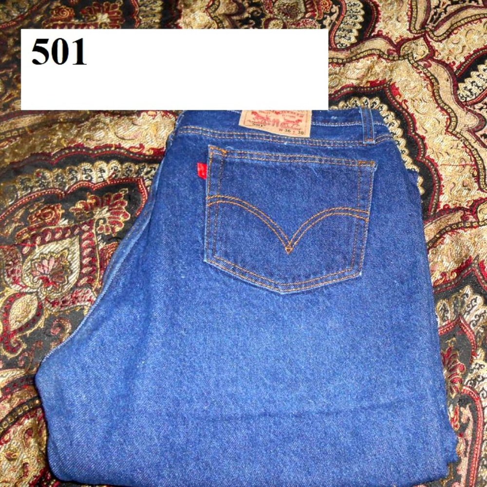 levis jeans 501's